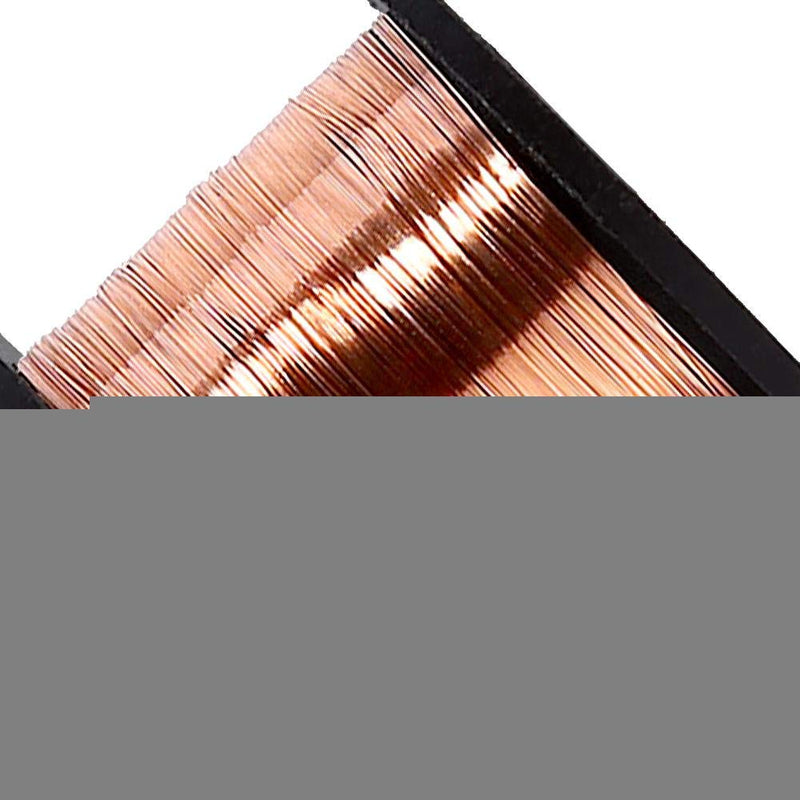 Enameled Copper Wire, Magnet Wire, 5pcs 0.1mm Enameled Wire Copper Winding Wire Enamelled Repair Wire, Widely Used for Transformers Inductors, Natural, 15m Length