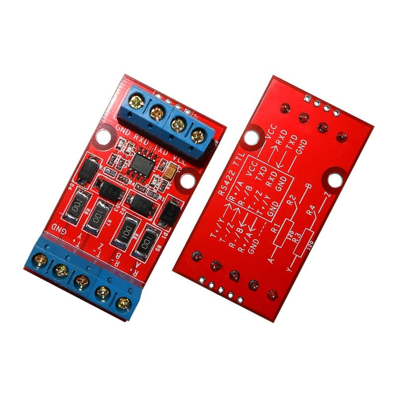 RS422 to TTL Converter, 3.3V Level Converter Module Mutual Conversion with Indicator Light