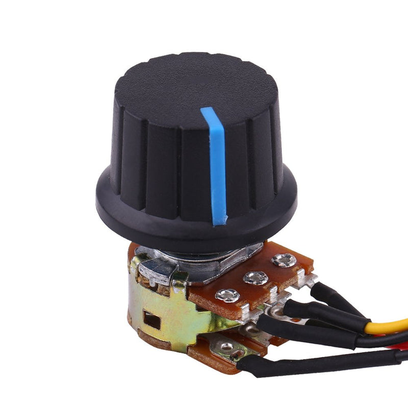 DC Motor Speed Controller with Overload Protection 12V 36V 48V 30A Slow Start Adjustable Speed Board for Permanent Magnet DC Brushed Motor