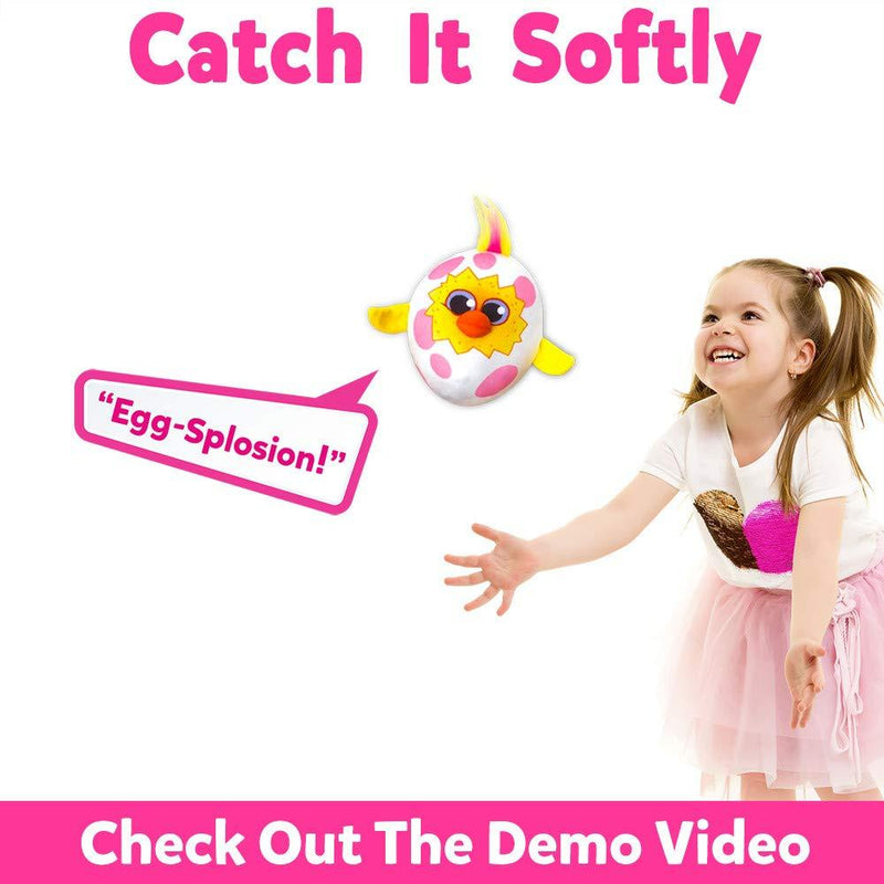 Move2Play Electronic Egg Toss, an Egg-Mazing Kids Game That Will Crack You Up! Pink