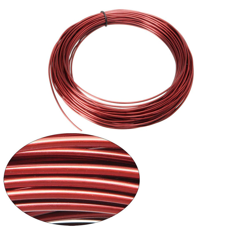 uxcell 1.25mm Dia Magnet Wire Enameled Copper Wire Winding Coil 33ft Length Widely Used for Transformers Inductors