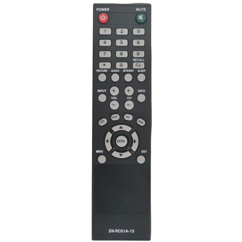 New DX-RC01A-13 Replace Standard IR Remote Control DXRC01A13 fit for Dynex LCD TV HDTV DX-32L200NA14 DX32L200NA14