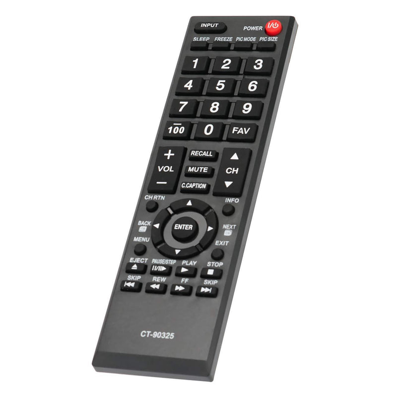 AIDITIYMI Generic Replace Remote Control CT-90325 fit for Toshiba 55S41U 32E200U 32C100U1/2 32DT1U 55HT1 55G310U TV