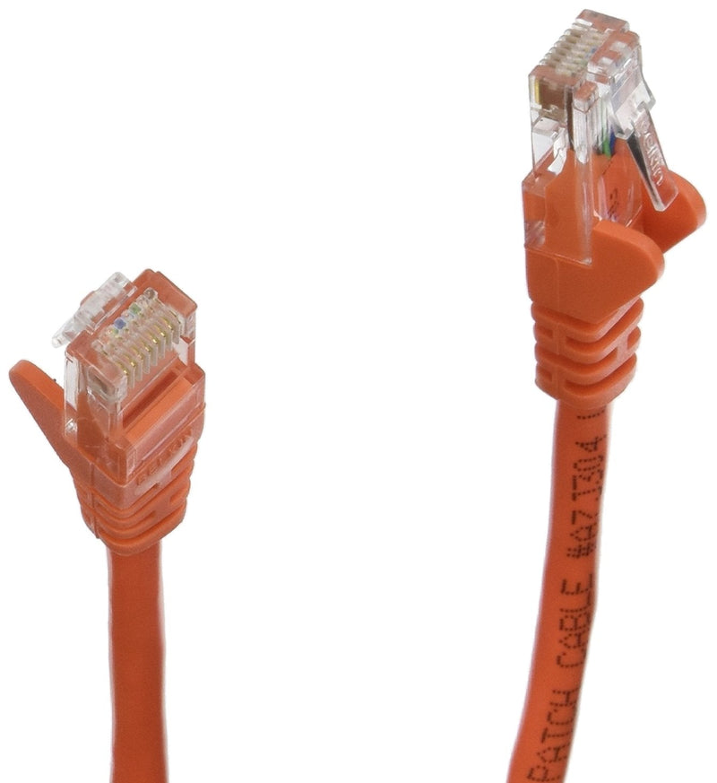 Belkin 14ft CAT5E Orange Patch Cord Snagless