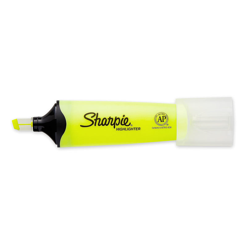 Sharpie 1147578 Clear View Highlighter Chisel Tip Yellow 3/pk (1904613)