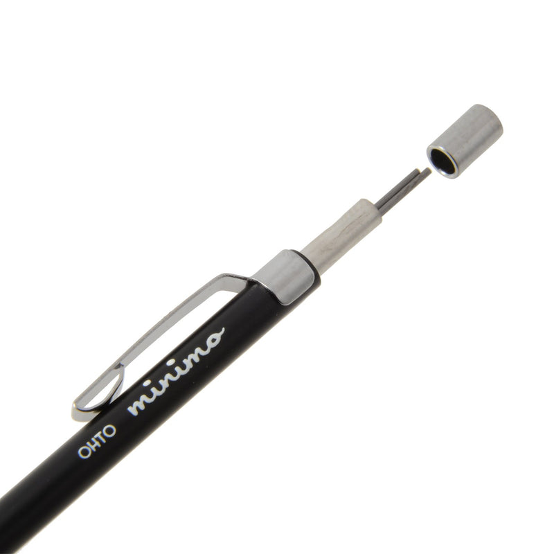 OHTO Extremely Thin Mechanical Pencil Minimo Sharp, 0.5mm, Black Body (SP-505MN-Black) 1 set