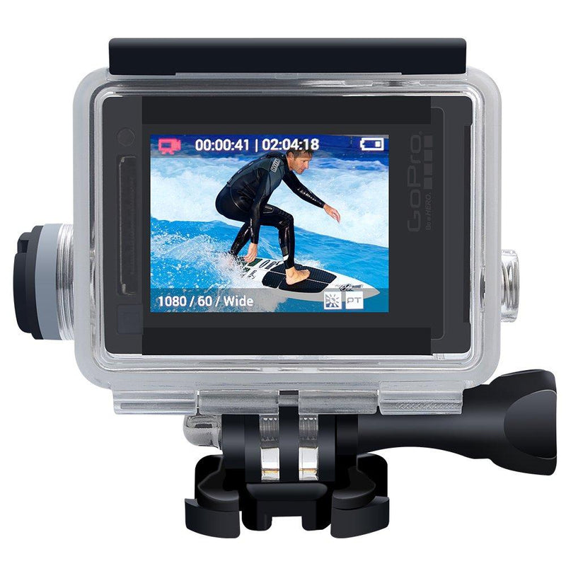 Suptig Housing Rechargeable Waterproof housing for GoPro Hero 4 Hero 3+ Hero 3 Outside Action Camera for Underwater Charge Use - Water Resistant up to 131ft (40m)