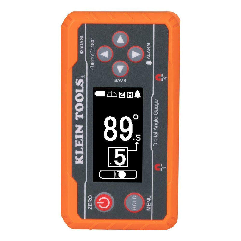 Klein Tools 69346 Plumber's Kit, Use with Digital Angle Gauges and Levels Cat. Nos. 935DAGL and 935DAG, Contains Metal Plate and 2 Straps