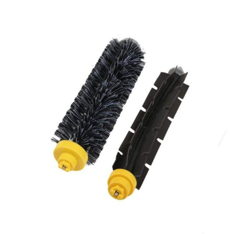 mycheng Vacuum Cleaner Replacement Part Kitfor Bristle Brush Flexible Beater Brush & Aero Vac Filter & Armed-3 Side Brush for iRobot Roomba 600 Series 595 610 614 620 630 645 650 655 680