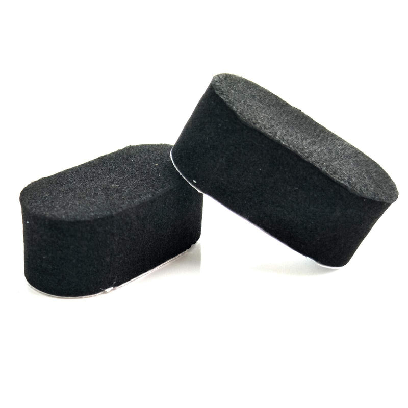EUDAX 72 PCS FPV Black Sponge Mat Landing Skid Pad Gear Anti-Vibration Shockproof Foam Sticky Tape for rc multirotor Quadcopter Racing Copter Drone Mini-Quad
