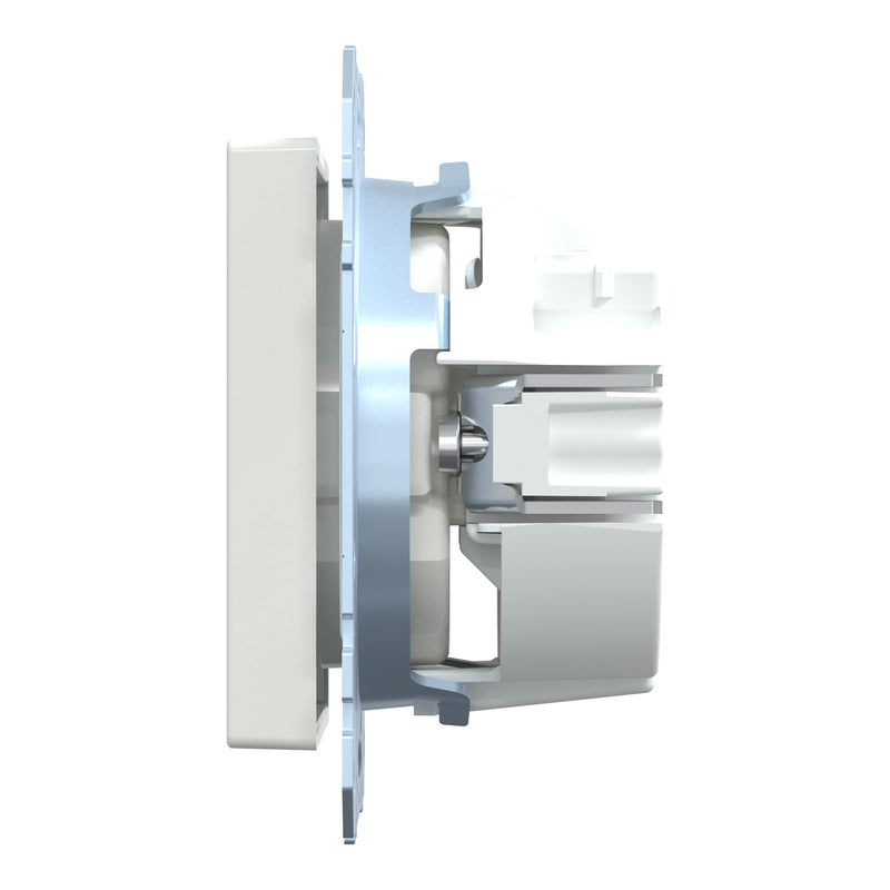 Schneider Electric Merten MEG2301-0319 insert protective contact socket system M, 1 Smart, M-Plan, M-Creativ polar white glossy 1 socket