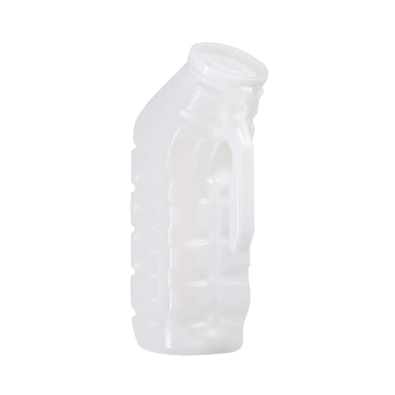 McKesson Male Urinal Bottle with Closure, Single Patient Use, 32 oz / 946 mL, 2 Count 2 Count (Pack of 1)