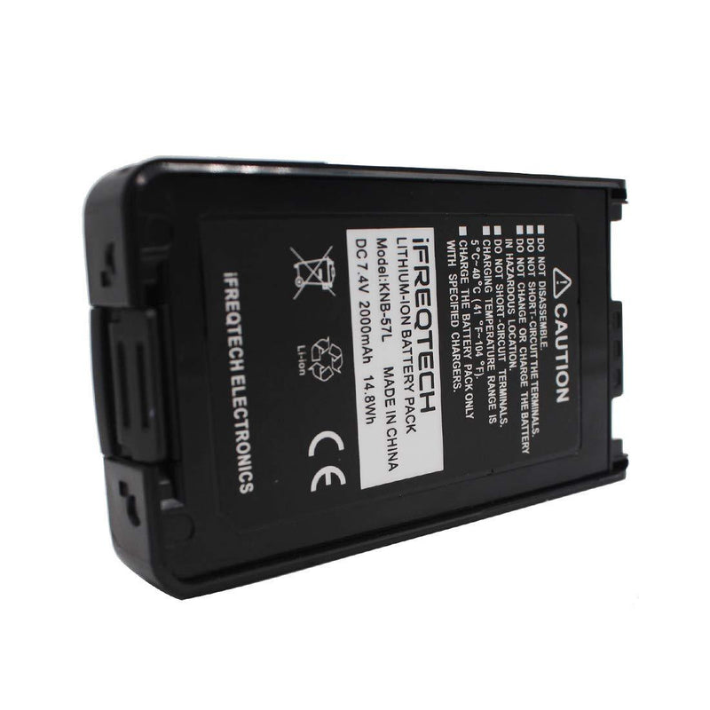 KNB-57L Li-ion Battery for Kenwood TK-2140 TK-2160 TK-2360 TK-3140 TK-3170 NX-220 NX-320 TK-3360 TK-3160 KNB-55L KNB-24L KNB-56N KNB-35L 2000mAh