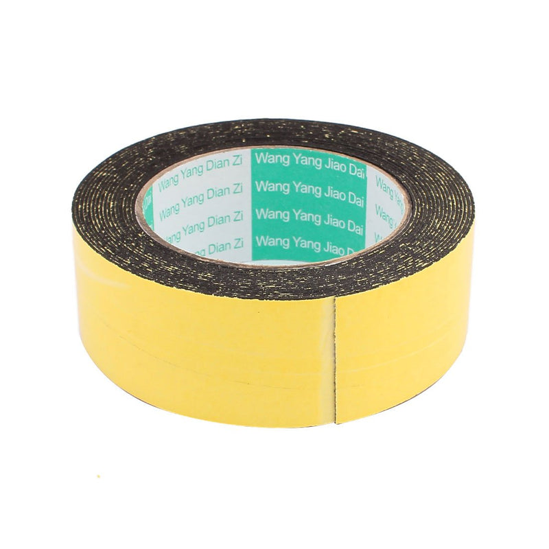 uxcell 40mm x 1mm Single Sided Self Adhesive Shockproof Sponge Foam Tape 5M Length