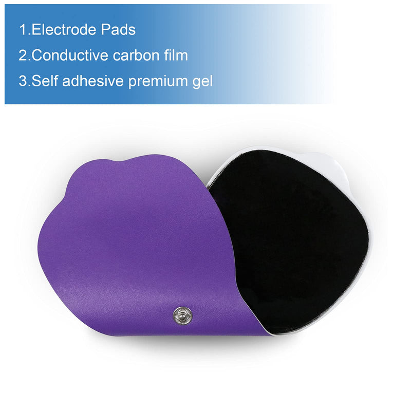 Tens Unit Wireless Electrode Pads, MASTOGO Replacement Electrode Pads with Standard 3.5mm Snap-on Connectors(4PCS/Set)