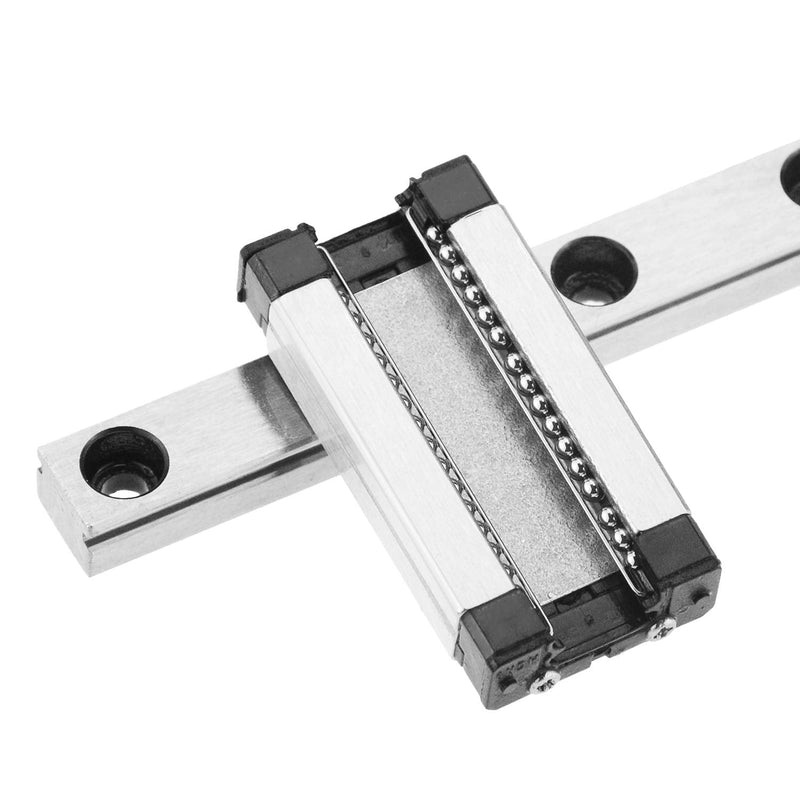 250mm MGN9 Linear Sliding Rail Guide with MGN9H Carriage Block for 3D Printer and CNC Machine 250mm