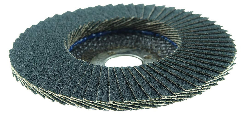 Weiler 51105 4" Tiger Paw Abrasive Flap Disc, Conical (Ty29), Phenolic Backing, 60Z, 5/8" Arbor Hole, Made in The USA (Pack of 10) 60 Grit Type 29 5/8" Arbor