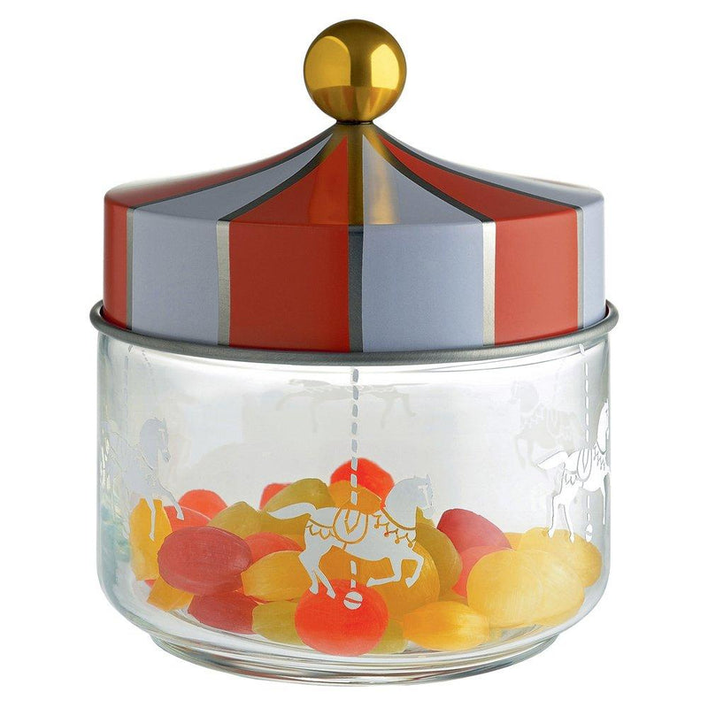 Alessi Decorative Circus Jar, MW/30/50, Multicolor