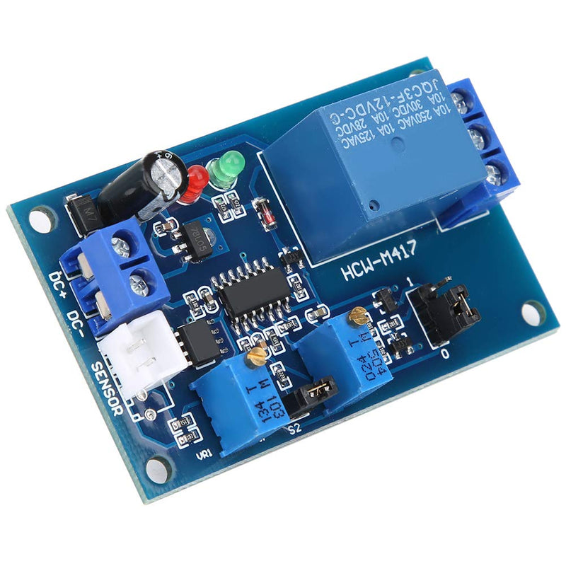 Light Control Switch Relay, XH-M131 Photosensitive Relay Module, Controlled Delay Light Induction Adjustable Switch Photoresistor Relay Module (12V)