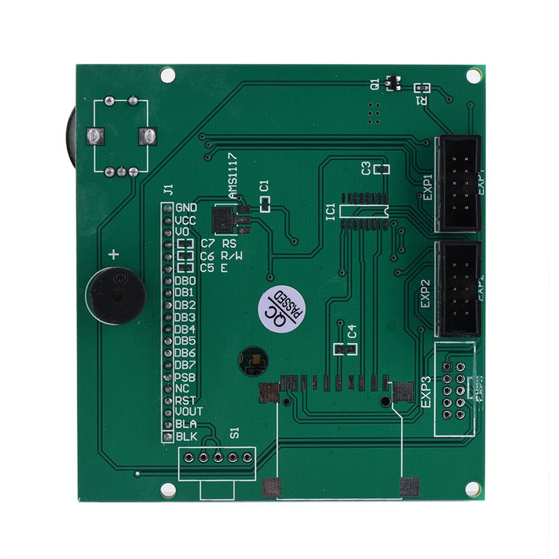 LCD Screen for Creality CR-10S / S4 / S5, CR10s LCD Screen, Replacement LCD Screen Controller Display with 2 Cable for Creality CR-10S 3D Printer, 3D Printer Kit Accessory