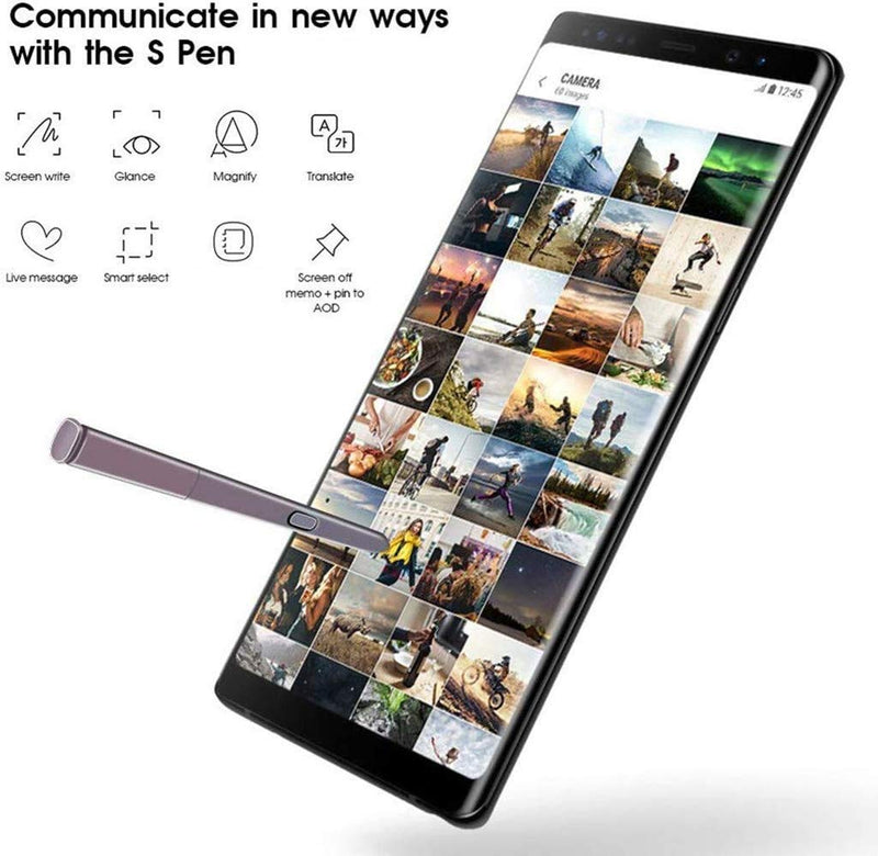 Galaxy Note 8 Pen Replacement Stylus Touch S Pen Galaxy Note 8 Note8 N950 Stylus Touch S Pen +Tips/Nibs+Eject Pin (Orchid Grey)