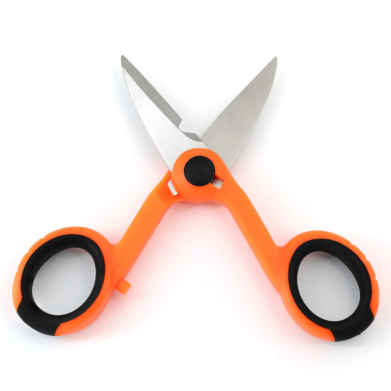 WL-9011Z Optic Fiber Cable Cutter Scissors for Fiber Optic Kevlar Shears Stainless Steel Electrical Shears Precision Scissor with Wire Optical Fiber Cut