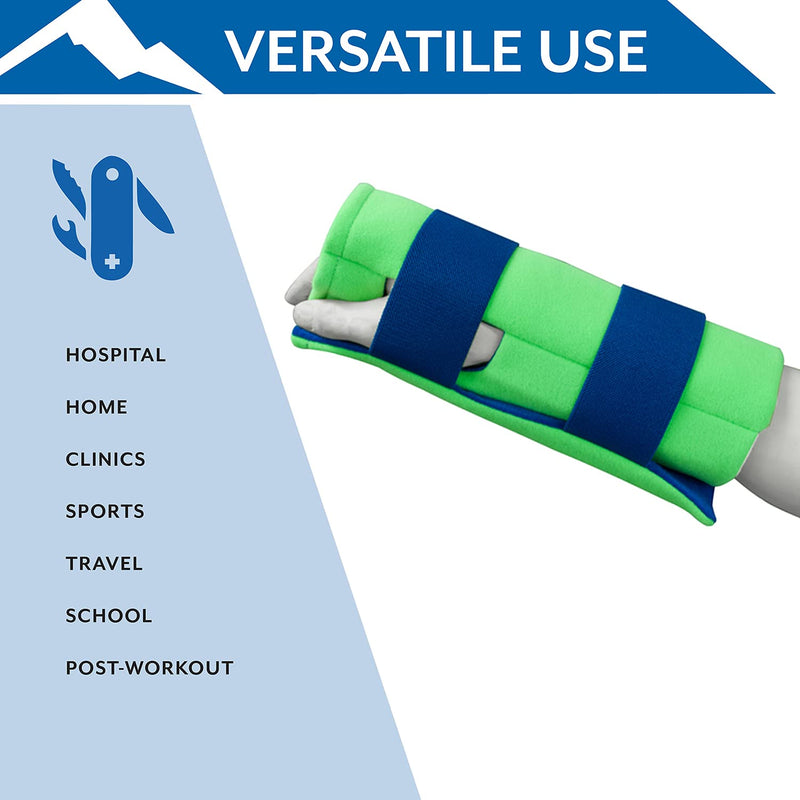 Polar Ice Wrist/Elbow Wrap, Universal Size – Delivers Cryotherapy with Compression – Conforms to The Wrist or Elbow – Use Post-Surgery, During Rehab, or After Physical Activity – Made in The USA
