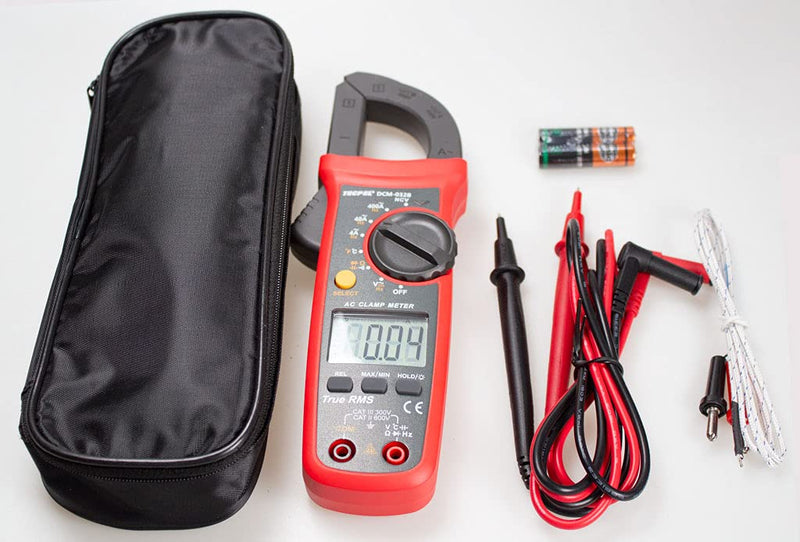 TECPEL DCM-032B 4000 Count Digital Clamp Meter (ACA/ACV/DCV)