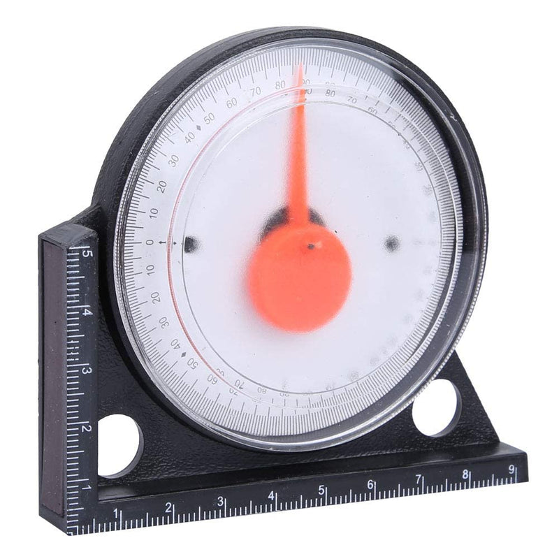 Protractor High Precision Multifunctional Inclinometer Angle Finder Level Gauge Measuring Tool Tilt Angle Finder Tilt Level Meter (9.5 x 5 cm)