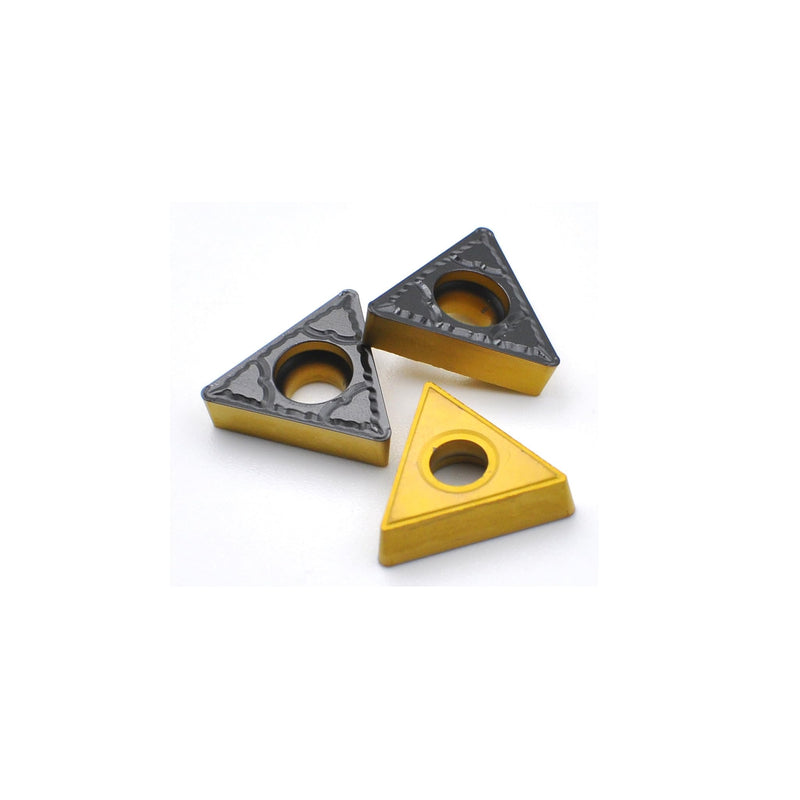 CDBP CNC carbide inserts indexable inserts TCMT16T308 TCMT32.52 - universal steel machining, turning inserts -TiN coating, 10 pieces TCMT16T308-MD CVD coated