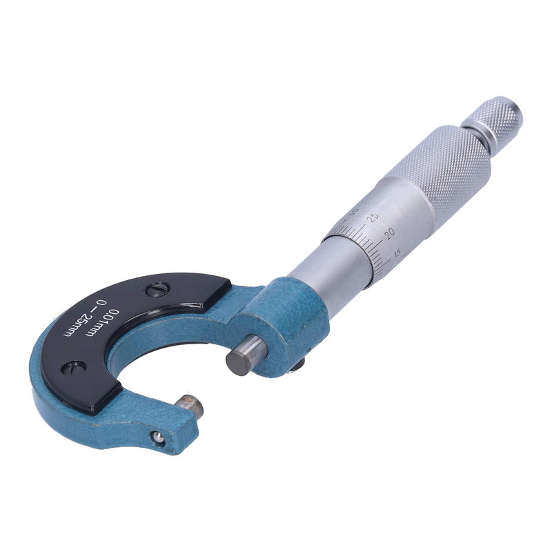 Jazar Dial Caliper, Micrometer Calipers, with Carry Box Portable 0‑25MM for Paper Industry