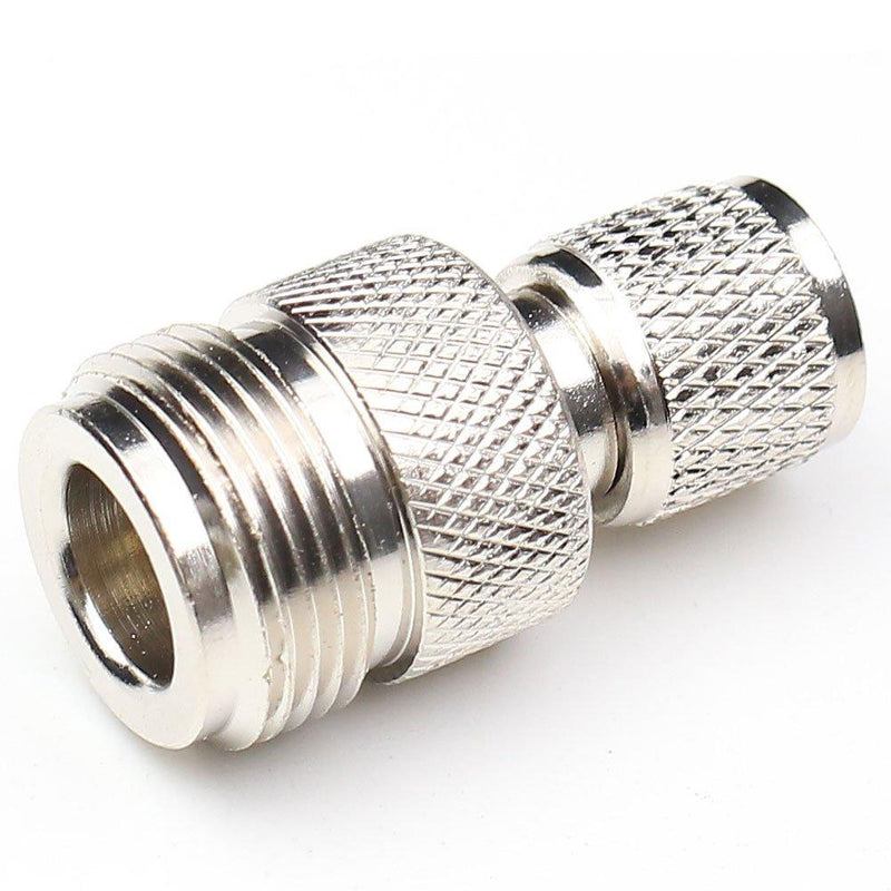 ANHAN N Female to Mini UHF Male Connectors,Mini UHF to N Type adapters N Type coaxial Connector RF Coax Adapter 2Packs
