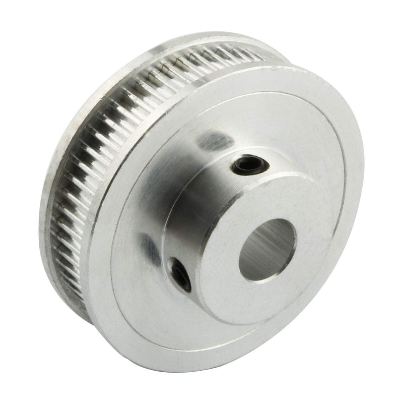 RuiLing 1PC Aluminum Alloy GT2 Timing Pulley Bore 8mm Teeth 60 for 6mm Width 3D Printer GT2 Timing Belt 1 60 tooth