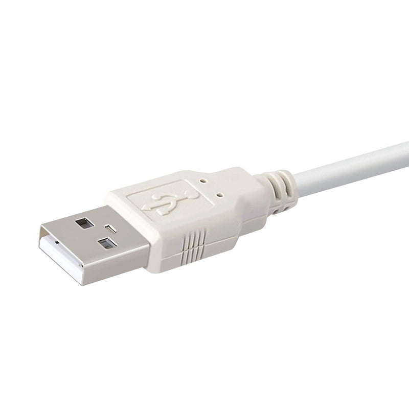 TraderPlus 2-Pack Dual PS/2 to USB Adapter for PS/2 Port Mouse and Keyboard, Male to Female Cable