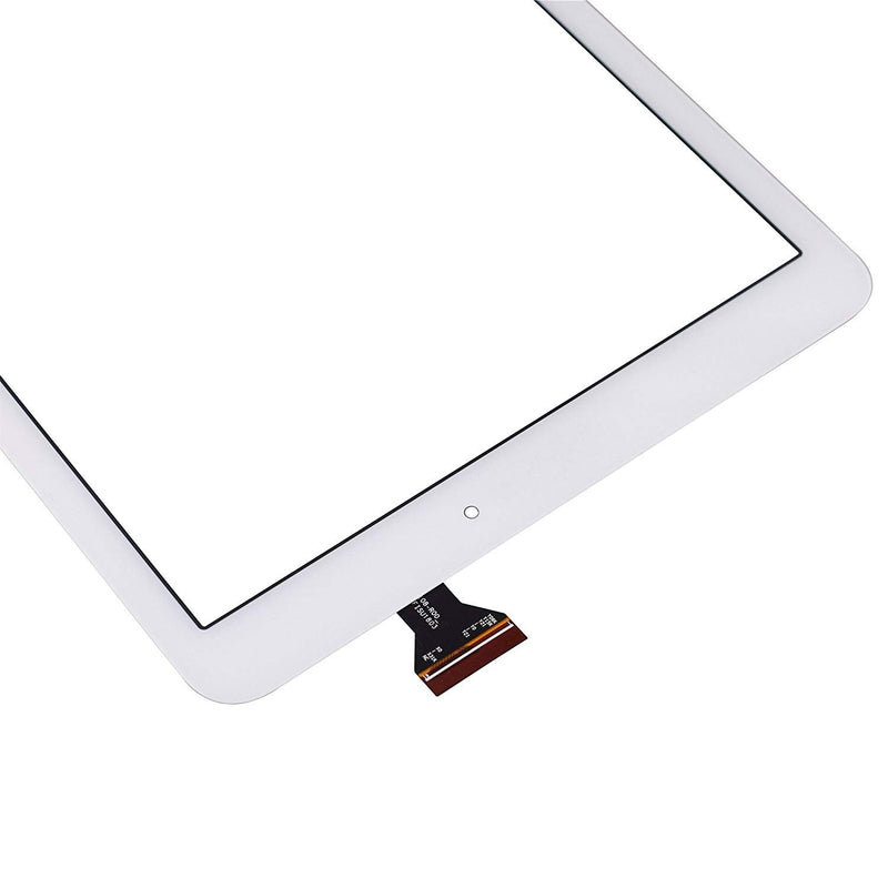 T Phael White Touch Screen Digitizer for Samsung Galaxy Tab E 9.6 - Glass Replacement for SM-T560 SM-T561 T560 T561(Not Include LCD) with Tools + Pre-Installed Adhesive