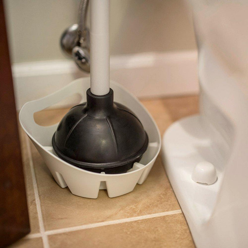 MAXClean Universal Plunger Holder Drip Tray 7.5 x 7.5 x 7.5 inches