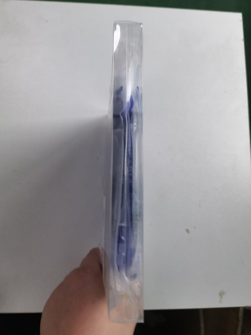 1 ml syringe sterile, 40 pack plastic syringes with cap, dosing syringe for measuring and dosing liquids, plastic syringe, individually packed disposable syringes