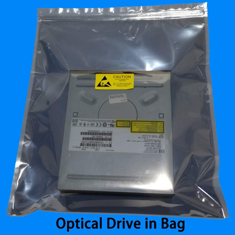Daarcin 10pcs 11x13in/28x33cm Anti Static Resealable Large Size Bags,ESD Bags for Motherboard HDD and Electronic Device,Antistatic Bags for Graphics Card 10pcs 11x13/28x33cm
