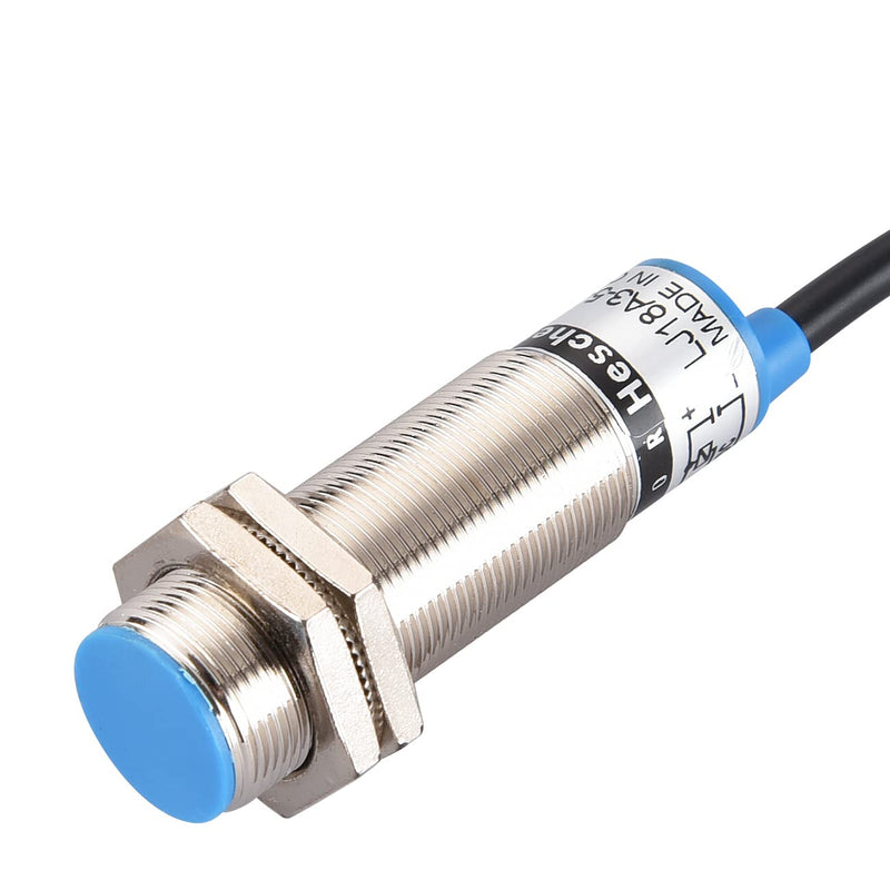 Heschen Inductive Proximity Sensor Switch LJ18A3-5-Z/BY Detector 5mm 10-30VDC 200mA PNP Normal Open (NO) 3 Wire