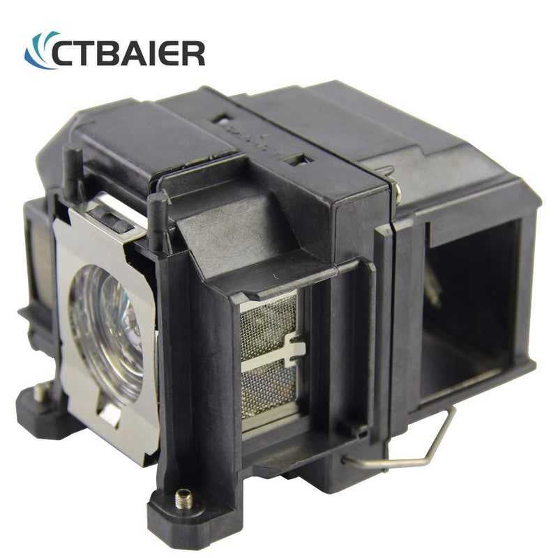 CTBAIER ELP-LP67 for EPSON powerLite Home Cinema 710HD 750HD EX7210 EX3210 EX3212 EX5210 H429A VS210 VS220 1221 1261W EB-S02 500 EB-S02 EB-W12 V13H010L67 Replacement Projector Lamp Bulb