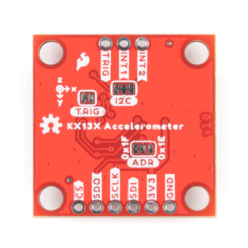 SparkFun Triple Axis Accelerometer Breakout - KX134 (Qwiic)-KX134 Digital Low-power-16-bit Resolution Three-axis Accelerometer-Freefall-Directional Tap-Double-Tap-Tilt Orientation Detection