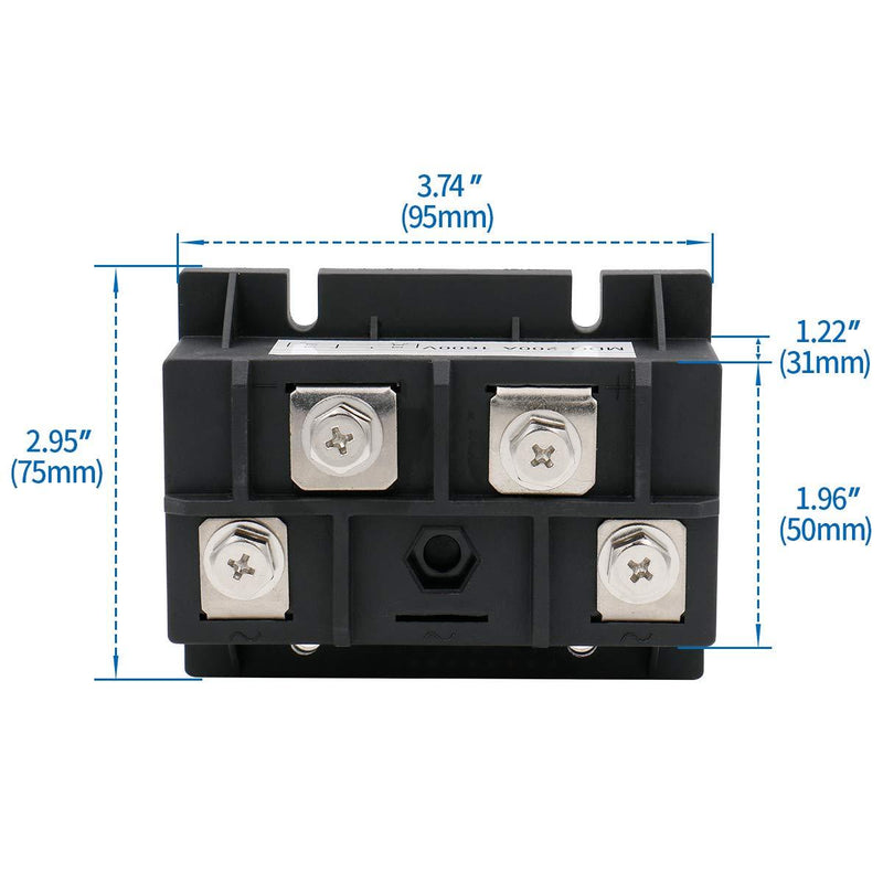 Baomain Bridge Rectifier MDQ-200A 200A 1600V Full Wave Diode Module Single Phase