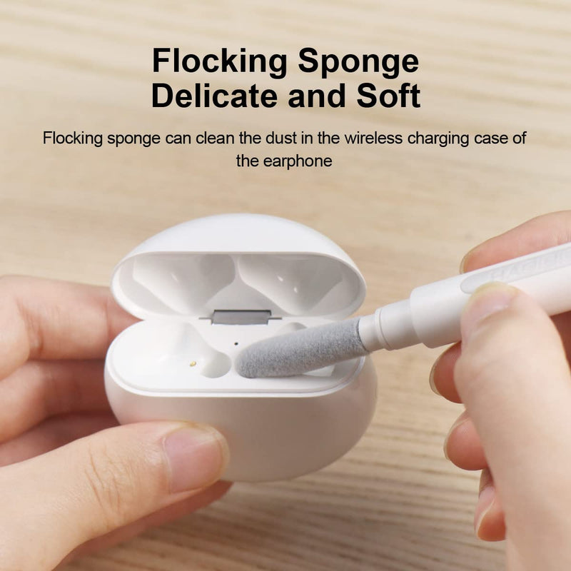 Hagibis Cleaning Pen for Airpods Pro 1 2 Multi-Function Cleaner Kit Soft Brush for Bluetooth Earphones Case Cleaning Tools for Lego Huawei Samsung MI Earbuds