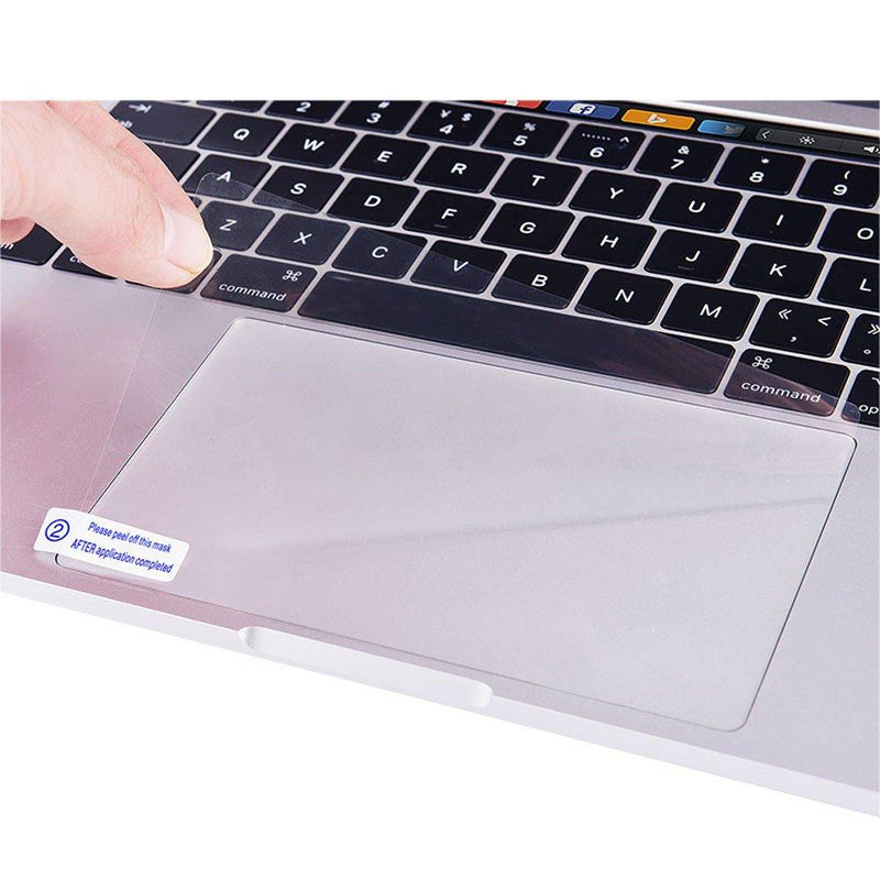 (2 Pack) Clear Anti-Scratch Trackpad Protector Touchpad Cover Skin for Newest MacBook Pro 13 Inch with or Without TouchBar Model A2159 A1706 A1989 and A1708 Macbook Pro 13 Inch A1706 A1708