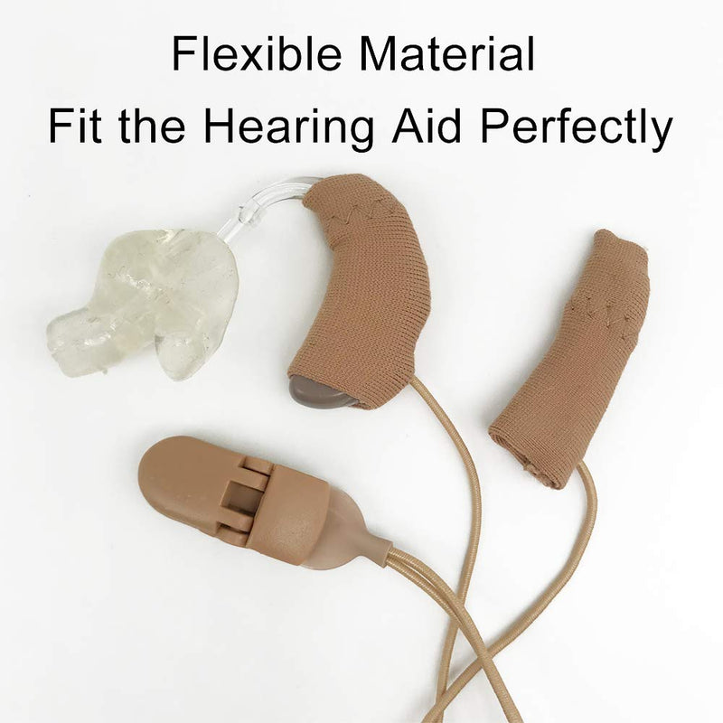 BTE Hearing Aids Clips Protector Cotton Covers Retaining Clips for 13#