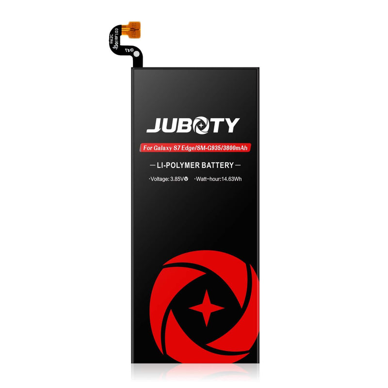 JUBOTY Galaxy S7 Edge Battery Replacement Upgraded 3800mAh Li-Polymer Battery EB-BG935ABE for Samsung Galaxy S7 Edge G935V G935A G935T G935F G935P with Repair Tool Kit