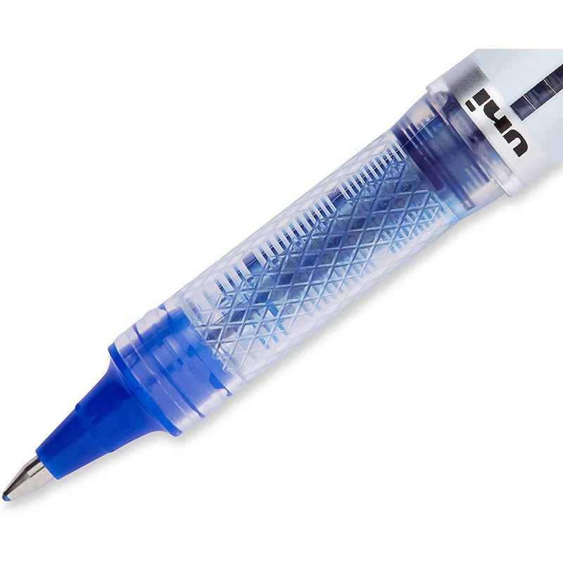 Uni-Ball Vision Elite Stick Rollerball Pen, 0.8mm, Bold Point, Blue Ink, 12-Count