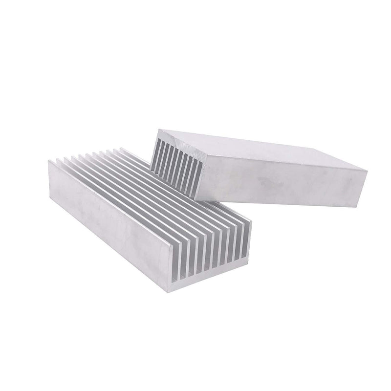 Awxlumv 2 Pcs Aluminum Chipset Heatsink 100 x 40 x 20MM/ 3.93 x 1.57x 0.79 inch Diffusion Cooling Fin Comb Heat Sink Cooler