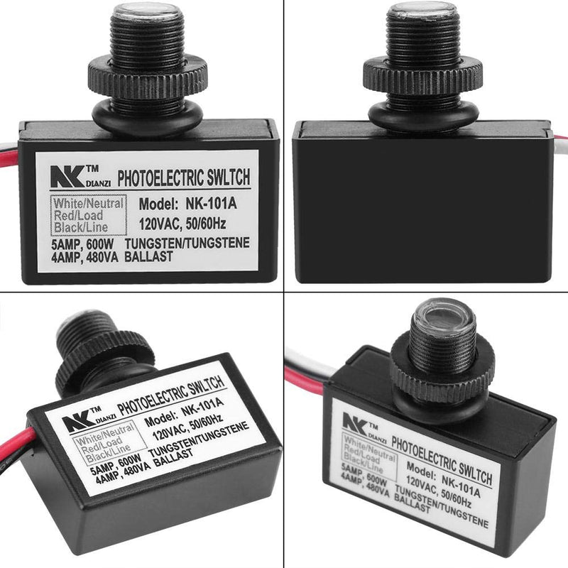 AC 120V Dusk to Dawn Sensor Photoelectric Switch Light Photocell Sensor Lighting Switch