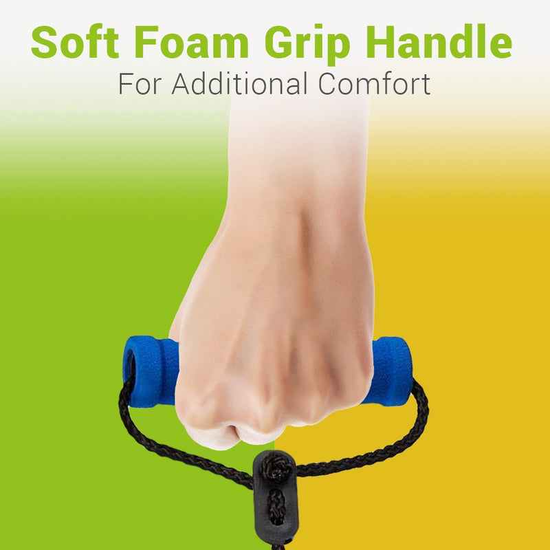 BodyHealt Overhead Shoulder Pulley - Door Exercise Equipment for Back Workout & Arm Exercise. Exercise Pulley Over The Door for Shoulder Rehab. Range of Motion Exerciser & Rehab Pulley System (Strap)